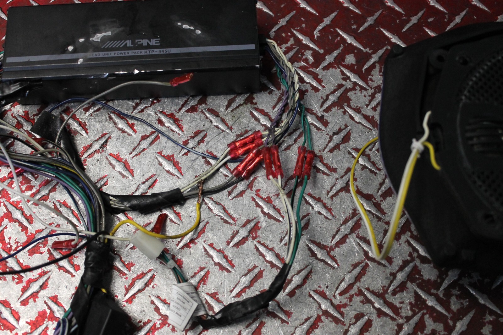 2013 HARLEY ELECTRA GLIDE ALPINE KTP-445U W JM ROCKER SPEAKERS 2007 - 2016 EG114