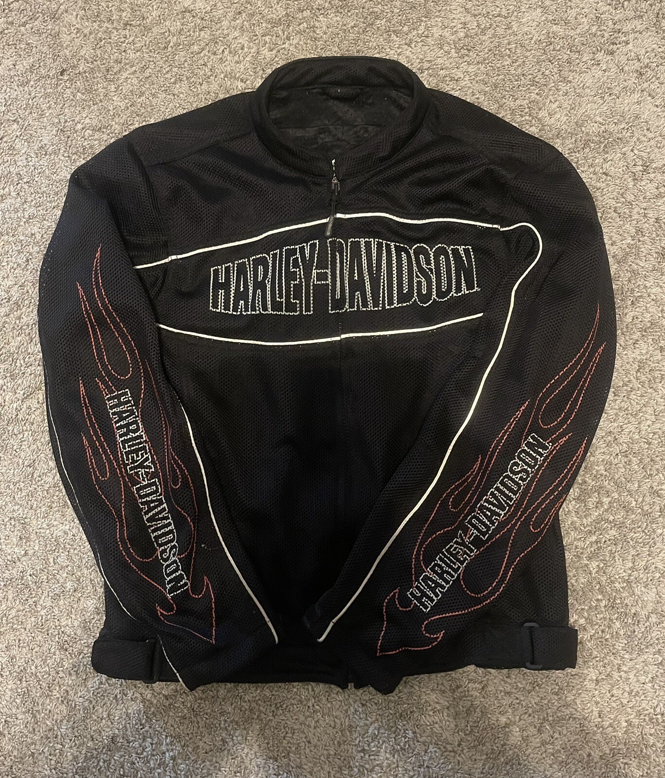 Harley Davidson Riders Gear Jacket Mesh Adult Size La… Gem