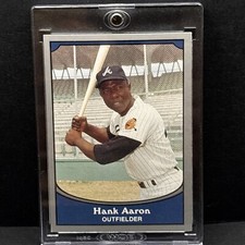 1990 Pacific Baseball Legends - #1 Hank Aaron