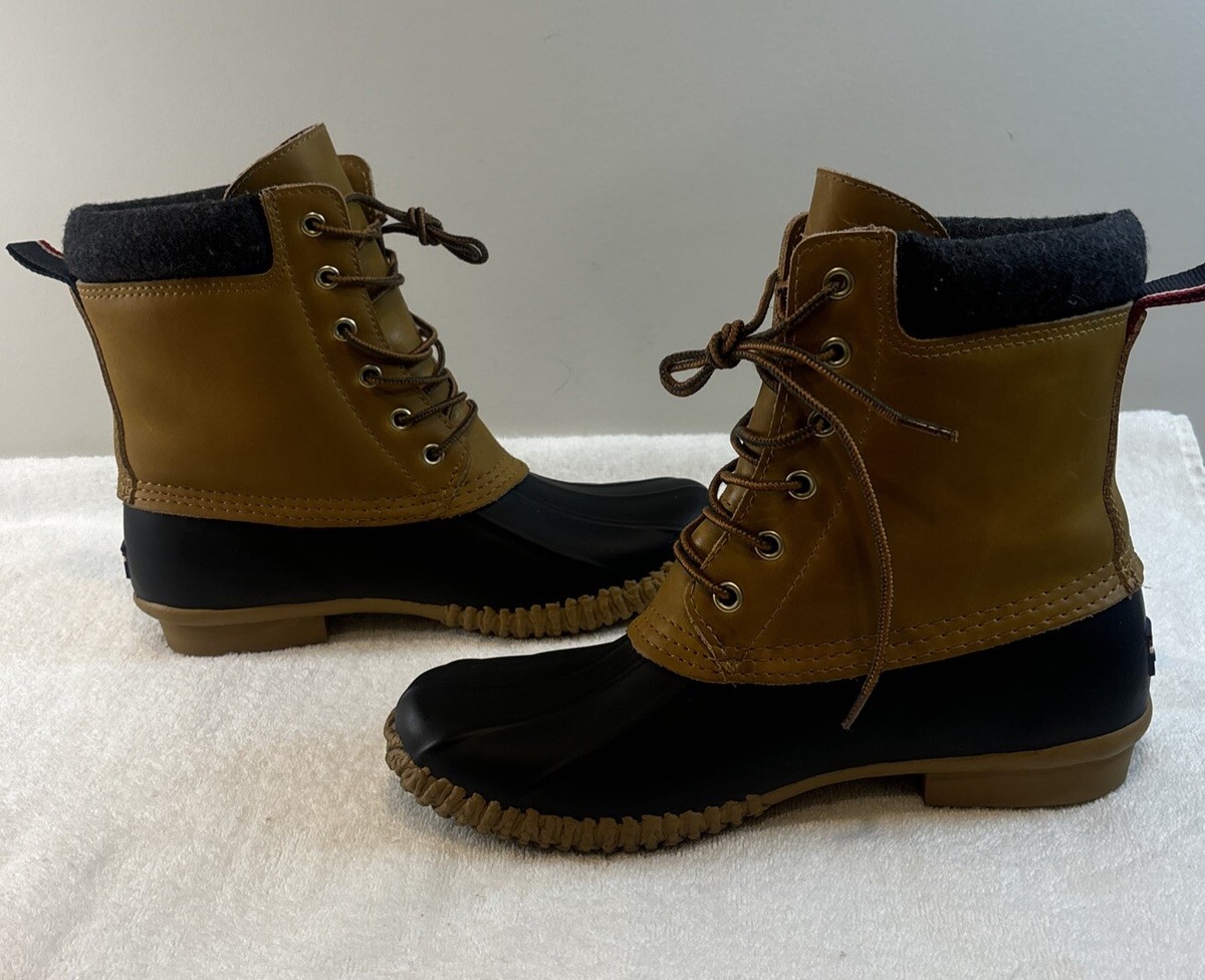Tommy Hilfiger Ankle Duck Boots Size 8 Amazon.com | Tommy Hilfiger Men main image 2