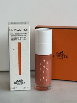 HERMES *HERMESISTIBLE* INFUSED LIP OIL -  01 Beige Sapotille