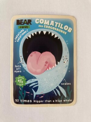 Comatilob Bear Karten Creature Creations 8/9