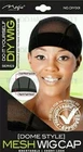 DO IT YOURSELF MESH DOME WIG CAP COOL MESH SPANDEX with High & Tight Band diy001