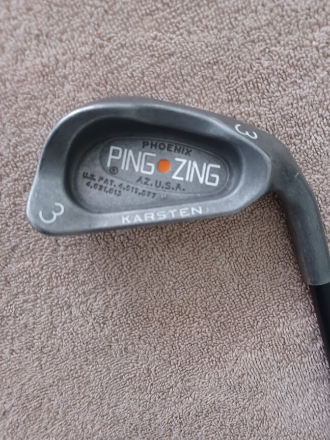 TZ GOLF - VINTAGE Ping Zing Orange Dot SINGLE 3 IRON RH