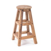 "Barhocker \"Jack\" | Massivholz, 70 Cm | Barstuhl, Holzhocker, Bistro Sitzhocker"