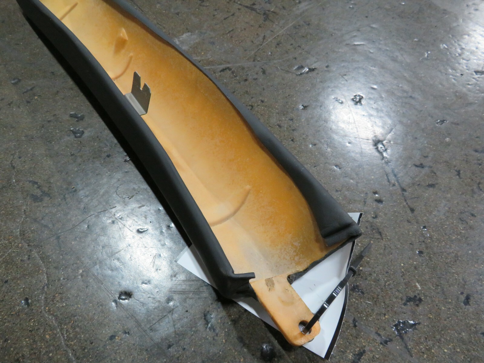 Ferrari 612 Scaglietti, LH, Left, A-Pillar Interior Trim Panel, P/N 66972600