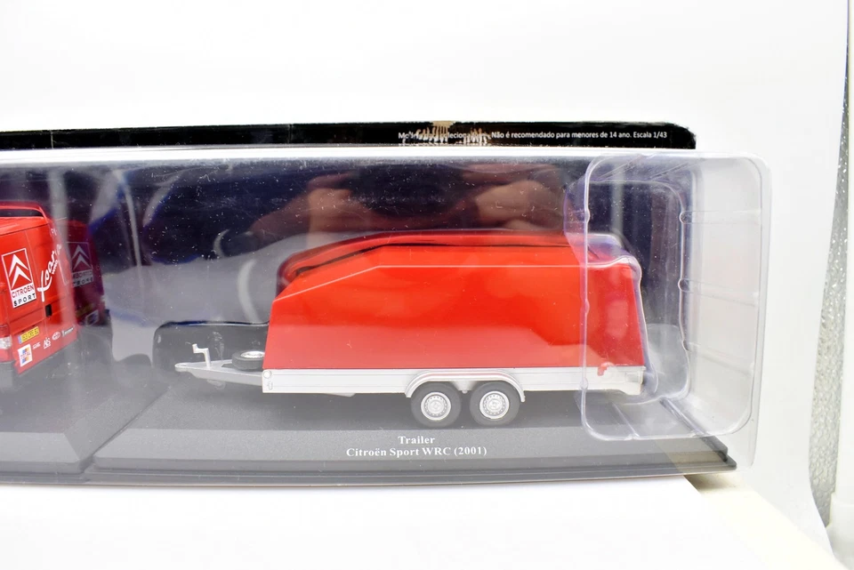 Modelo Coche Rally 1:43 Citroen Jumper 2 HDI Sport WRC + Remolque Vehículos Foto 3 de 3