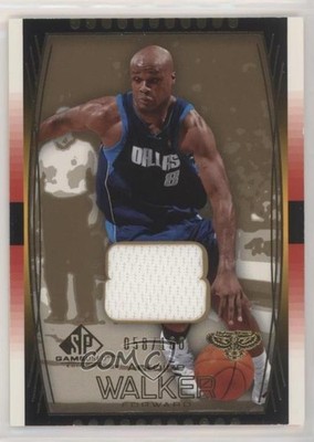 2004-05 SP Game Used Edition Gold 58/100 Antoine Walker #66 4a6