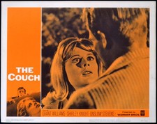 COUCH 1962 Grant Williams, Shirley Knight, Onslow Stevens 6 LOBBY CARDS