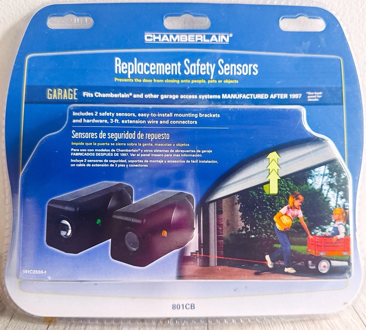 Soporte Sensor Seguridad Chamberlain LiftMaster 41A5266-1 Para Puertas De Garaje