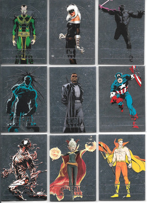2023 Fleer Ultra Midnight Sons - 50-Card Medallions Chase Set NM Upper Deck