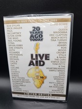 20 Years Ago Today The Story of Live Aid DVD NEW Sealed UK Version