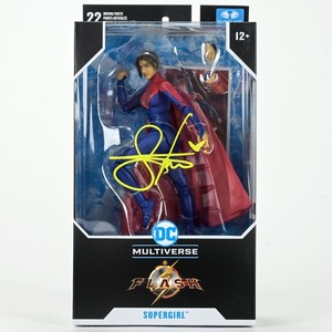Sasha Calle Autographed DC Multiverse Flash Supergirl Action Figure