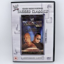 WWE Wrestlemania X-Seven Tagged Classics DVD WWF 17 Silver Vision