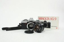 Minolta XG-9 35mm SLR Camera with a 50mm f/1.4 Lens