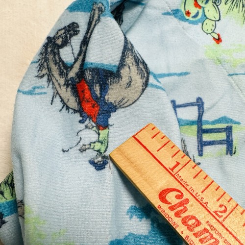 VTG Cowboy Rodeo Western 2 Pc Pajama PJ Wormser Kids Size 7 Kurt Cobain Nirvana - Picture 6 of 17