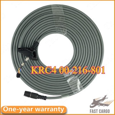NEW for KUKA KRC4 00-216801 Teach Pendant Smartpad Control Cable Black 10m Cable