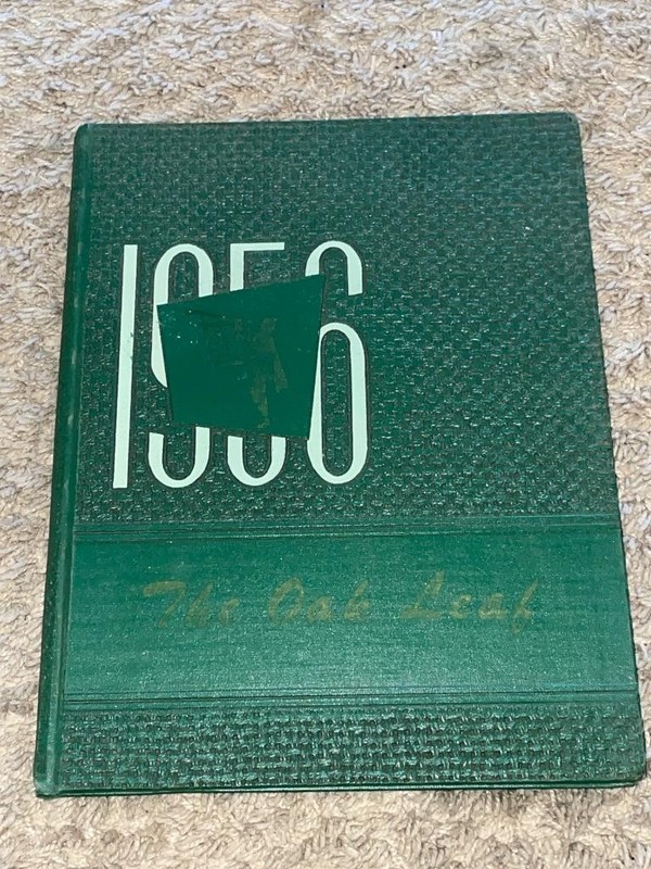 1956 OAK PARK ACADEMY Yearbook Nevada Iowa