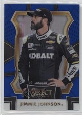 2017 Panini Select Grandstand Blue Prizm 111/199 Jimmie Johnson #2 HOF 0ad