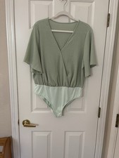 Sage Green Bodysuit Size 1XL