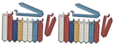 20 x Clips Verschlussclips Frischhalteclips Beutel Tüten Klammern Verschluss