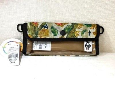 Chums Flower Pattern Pouch With Tag Approx. 20Cm 9Cm Rare Outdoor Model Limited