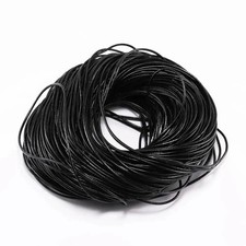 Genuine Round Leather Cord for DIY Jewelry Necklace Bracelet Making String