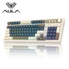 Aura Gaming Bluetooth Keyboard with RGB Lighting BackLight. Includes USB Cable.