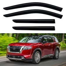 Window Visors Rain Guards For Nissan Pathfinder 20222026 Wind Deflectors