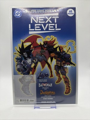 Next Level 2026 FCBD Unstamped & NM DC Sampler Free Comic Book Day