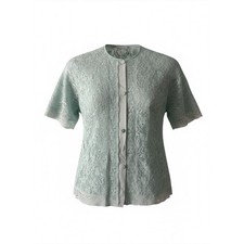 Vanity Fair Seafoam Green Bed jacket