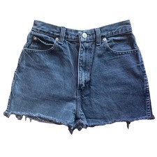JORDACHE Vintage Denim Shorts 70s 80s Cut-off Jean High Waist