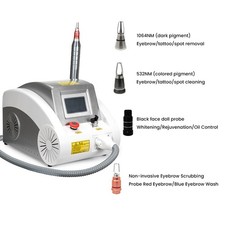 Pro 4 in 1 Nd:YAG Picosecond Laser Tattoo Eyebrow Pigment Spot Removal Machine