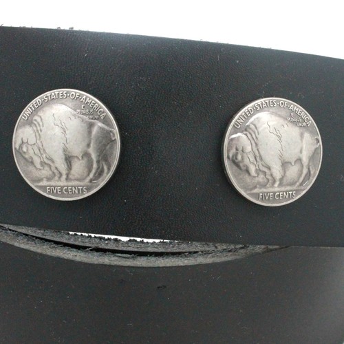 Buffalo Nickel Head Screw Back Concho 7093-22 - Picture 4 of 4
