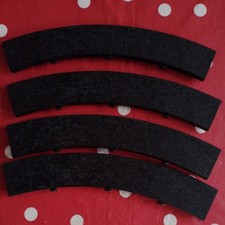 Scalextric Classic Track T41 Curved Outer Boarder X4 Used