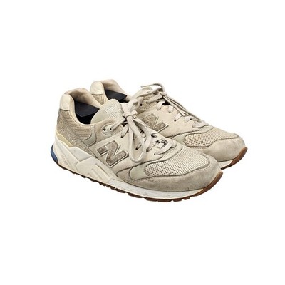 New Balance Mens Size 8 D 999 Powder Angora Beige Suede ABZORB Sneakers ML999WEU