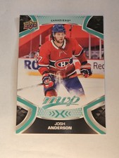 Josh Anderson 2021-22 Upper Deck MVP #140 Montreal Canadiens
