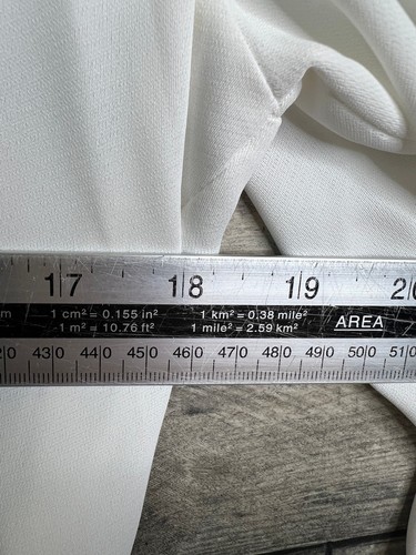 River Island Womens Blouse Top Size UK 12 White Drape Front Smart Casual Party - Picture 11 of 13