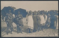 DOA 2 1/2 Heller Privatpostkarte Eingeborene Muanza 1908 Leipzig Attest (S28119)