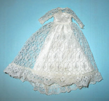 Vintage 1970s 6" Dawn Doll Wedding Bell Dream Dress Topper 0815
