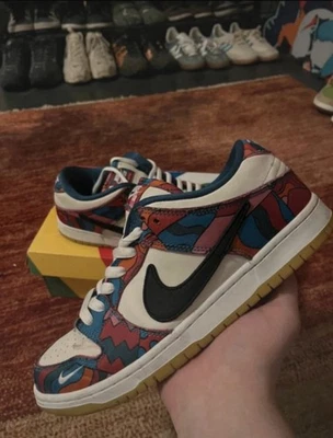 Nike Dunk Low Pro SB x Parra Abstract Art 2021 - Size UK9.5