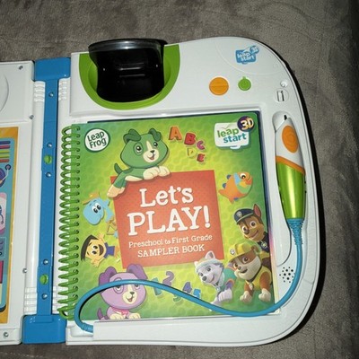 LeapFrog LeapStart 3D Leap Frog Start device book with Sampler Book