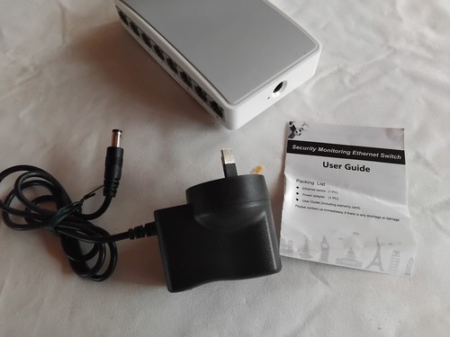 Conmutador Ethernet 8 puertos 10/100 Mbps Jeycar CAT.NO: YN8388 - Imagen 3 de 4