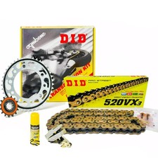 KIT CATENA CORONA E PIGNONE YAMAHA 660cc MT-03 06-11 MARCA DID COD.375613000