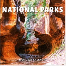 2026-2027 Calendar - 18-Month Wall Calendar 2026-2027 12" X 24"(Open)