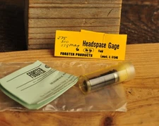 Forster No Go Headspace Gage Gauge 275 300 375 Mag .223