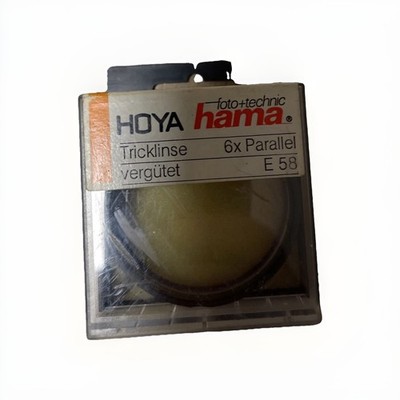 Hoya Hama Tricklinse 6x Parallel E 58