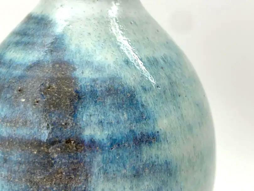 Flower Base Sake Bottle Karatsu-Yaki | eBay
