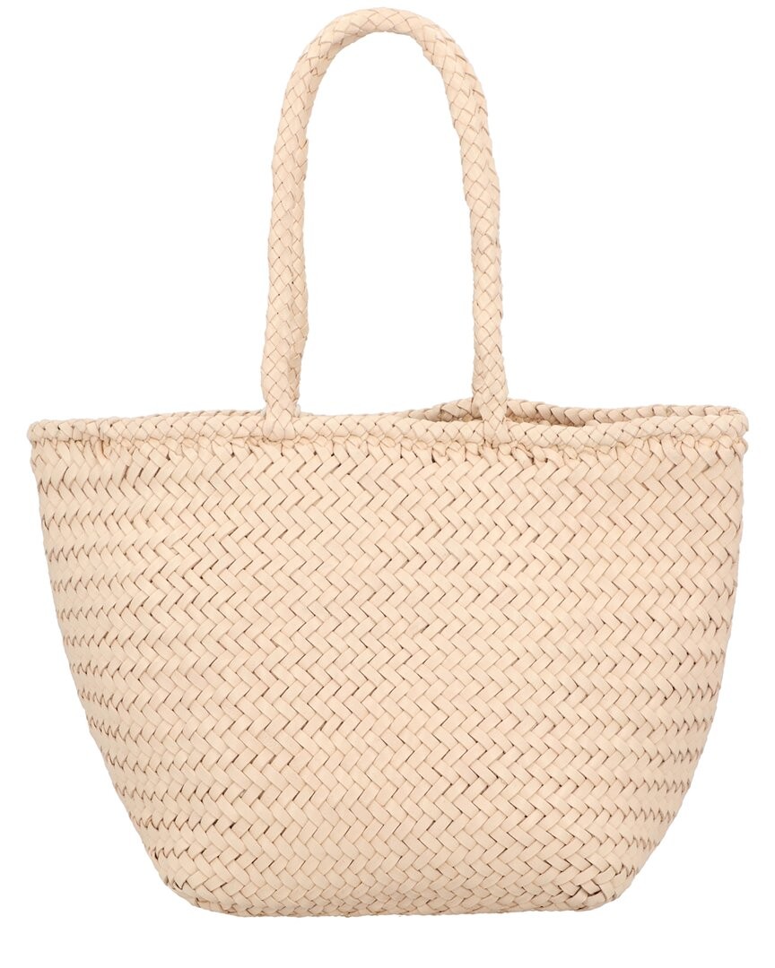Dragon Diffusion Grace Small Leather Tote Women's Beige