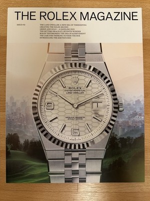 ロレックス　マガジン　2025 Rolex Magazine new 2025 issue 13 Land-dweller | eBay